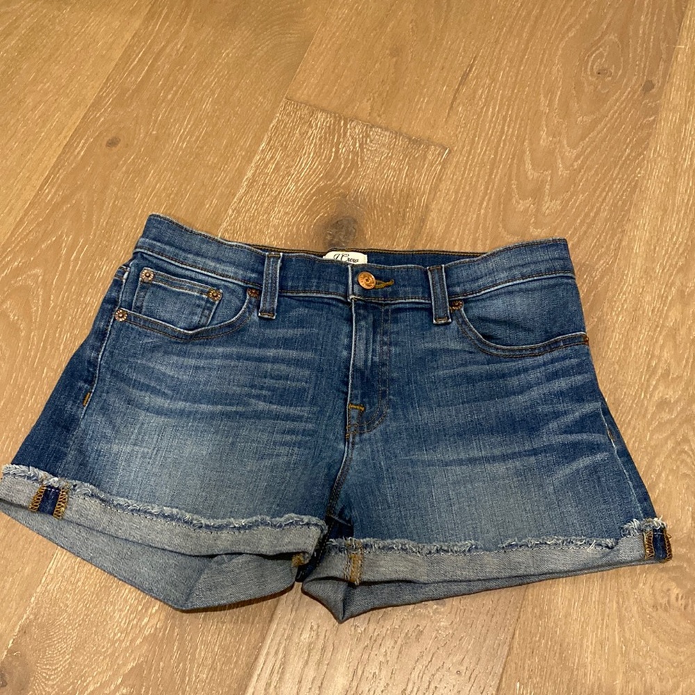 Womens J. Crew denim shorts size 26